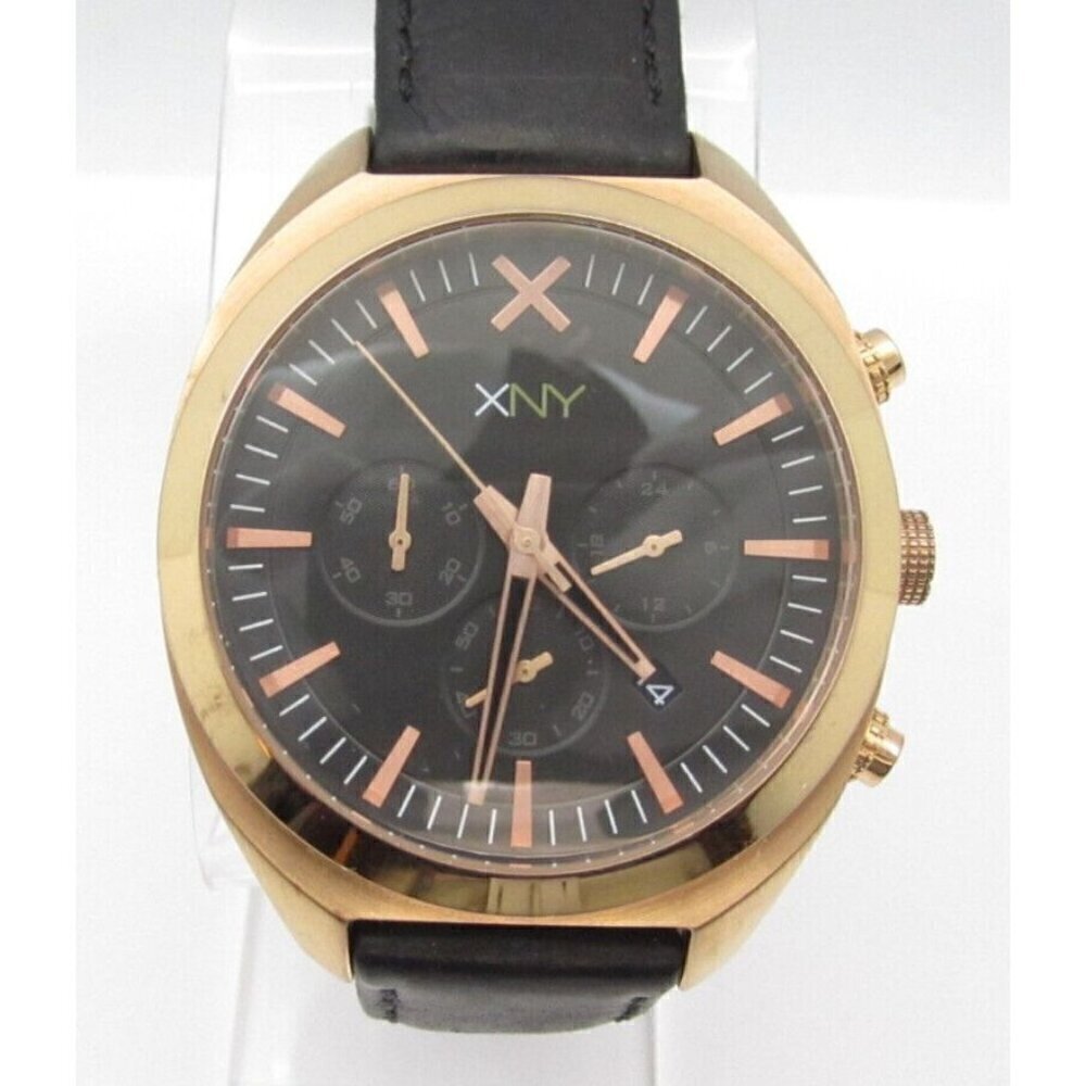 Men XNY Quartz WR Analog 44mm Dial Causal Round Watch (G540)